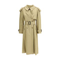 Burberry Beige Cotton Trench Coat