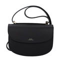 A.P.C. Black Leather Shoulder Bag