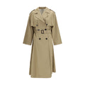 Max Mara Beige Cotton Trench Coat