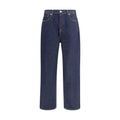 7FOR Blue Cotton Jeans Denim
